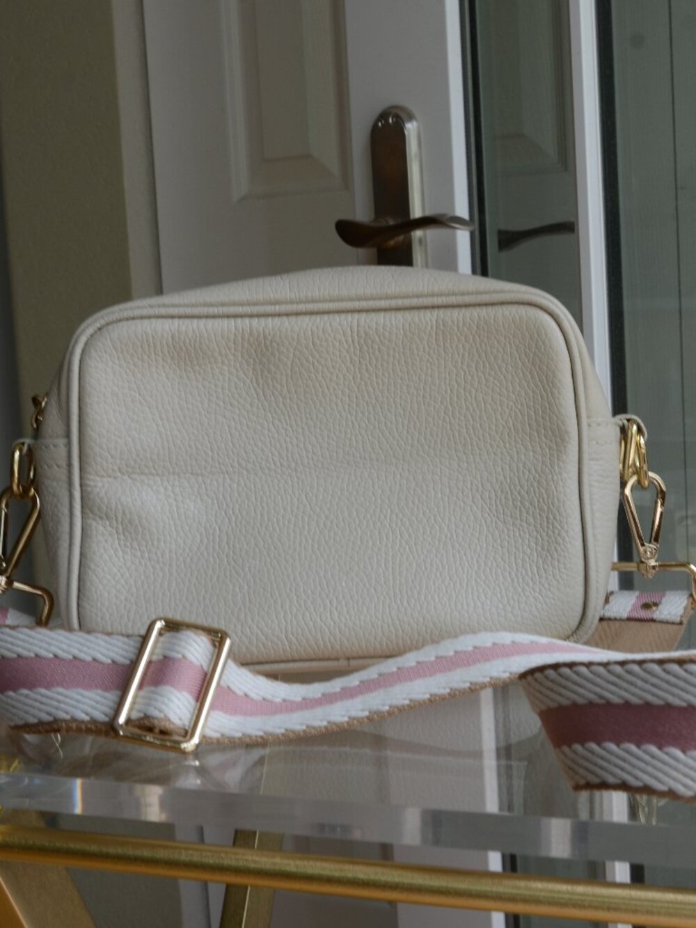 Elie Beaumont Crossbody Leather Camera Bag